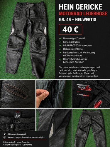 Hein gericke hiprotec - hiprotec, motorrad