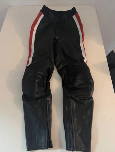 Leder motorradhose s damen - leder, gr.