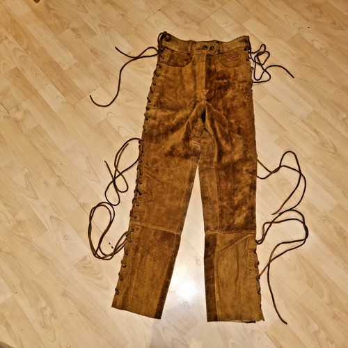 Motorradhose echt leder hein - echt,